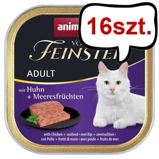 Animonda Vom Feinsten Adult Kurczak z owocami morza Mokra Karma dla kota op. 100g Pakiet 16szt.