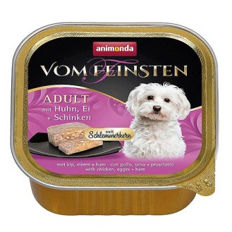 Animonda vom Feinsten DOG Adult drób z jajkiem i szynką Mokra Karma dla psa op. 150g