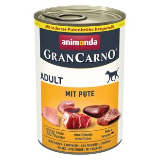 Animonda GranCarno Adult wieprzowina z indykiem Mokra Karma dla psa op. 400g