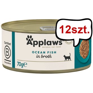 Applaws Natural Cat Food Ryby oceaniczne Mokra Karma dla kota op. 70g Pakiet 12szt.