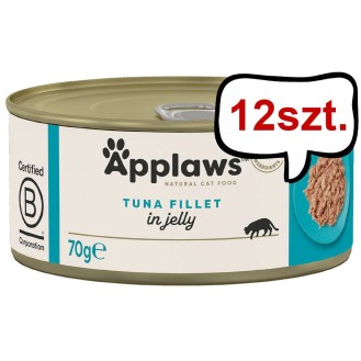 Applaws Natural Cat Food Tuńczyk w galaretce Mokra Karma dla kota op. 70g Pakiet 12szt.