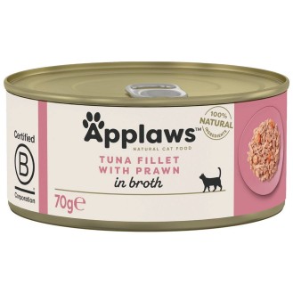 Applaws Natural Cat Food Tuńczyk z krewetkami Mokra Karma dla kota op. 70g