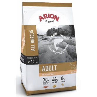 Arion Original Grain Free Salmon&Potato Sucha Karma dla psa op. 12kg + Voskes Training Treats GRATIS