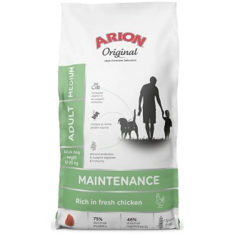 Arion Original Maintenance Adult Medium Chicken&Rice Sucha Karma dla psa op. 2x12kg MEGA-PAK