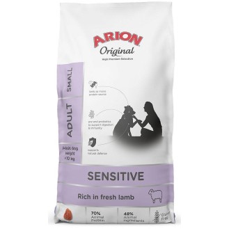 Arion Original Sensitive Adult Small Lamb&Rice Sucha Karma dla psa op. 7kg