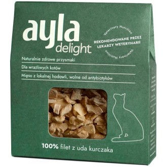 Ayla Delight Filet z uda kurczaka Przysmaki liofilizowane dla kota op. 28g