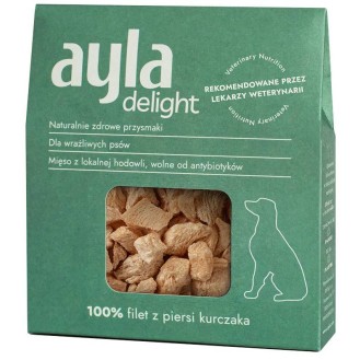 Ayla Delight Filet z piersi kurczaka Przysmaki liofilizowane dla psa op. 28g