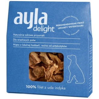 Ayla Delight Filet z uda indyka Przysmaki liofilizowane dla psa op. 28g