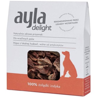 Ayla Delight Żołądki indycze Przysmaki liofilizowane dla psa op. 28g