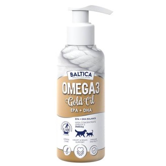 Baltica Gold Oil Omega3 Olej rybny dla psa i kota poj. 100ml