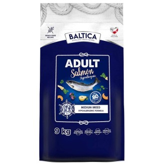 Baltica Excellent Hypoallergenic Adult Medium Salmon Sucha Karma dla psa op. 9kg