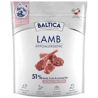 Baltica Hypoallergenic Adult Small Lamb Sucha karma dla psa op. 1kg