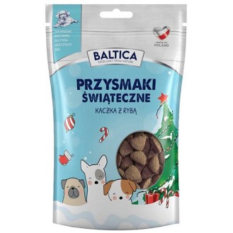 Baltica Przysmaki Świąteczne Kaczka z rybą dla psa op. 100g