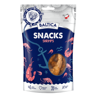 Baltica Przysmak Suszone krewetki dla psa op. 40g