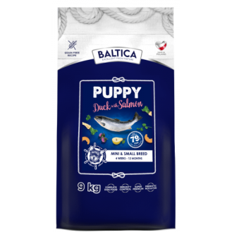 Baltica Excellent Puppy Small Duck&Salmon Sucha Karma dla szczeniaka op. 9kg