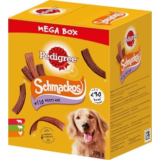 Pedigree Mega Box Przysmak Schmackos dla psa op. 790g