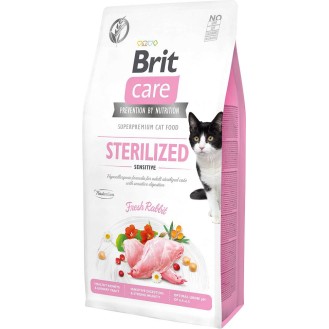 Brit Care Cat Grain-Free Sterilized Sensitive Sucha Karma dla kota op. 7kg