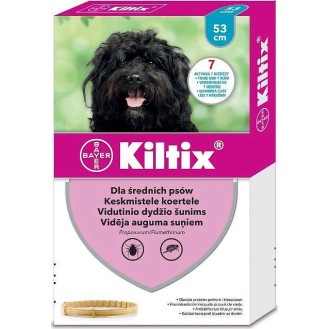 Bayer Kiltix Obroża na kleszcze i pchły dla psa dł. 53cm
