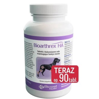 Biowet Preparat na stawy Bioarthrex HA dla psa op. 90 tabletek