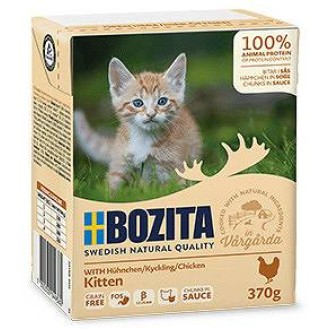 Bozita Kitten Kurczak w sosie Mokra Karma dla kociąt op. 370g