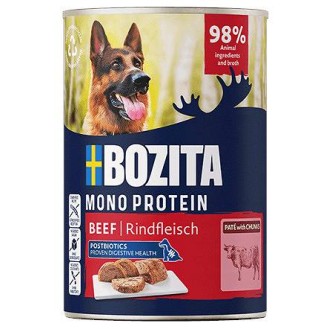 Bozita Adult Monoprotein Beef Mokra Karma dla psa op. 400g WYPRZEDAŻ