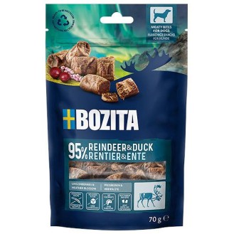 Bozita Przysmak Mięsny Renifer z kaczką dla psa op. 70g