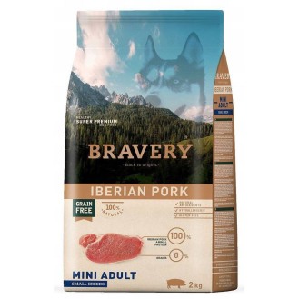 Bravery Adult Mini Iberian Pork Grain Free Sucha karma dla psa op. 2kg