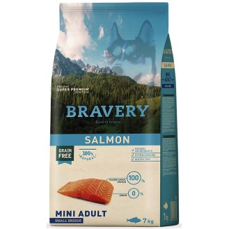 Bravery Adult Mini Salmon Grain Free Sucha karma dla psa op. 7kg