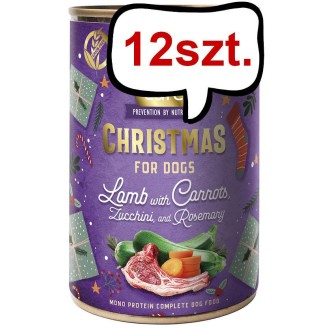 Brit Mono Protein Adult Christmas Lamb Mokra Karma dla psa op. 400g Pakiet 12szt.