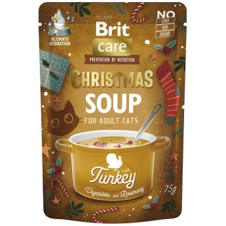 Brit Care Adult Christmas Soup Turkey Mokra Karma dla kota op. 75g