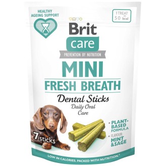 Brit Care Mini Przysmak Dental Sticks Fresh Breath dla psa op. 7szt.