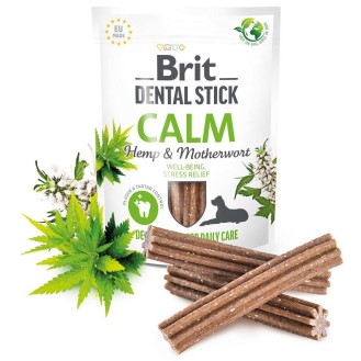 Brit Przysmak Dental Stick Calm Hemp&Motherwort dla psa op. 251g