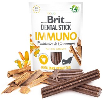 Brit Przysmak Dental Stick Immuno Probiotics&Cinnamon dla psa op. 251g