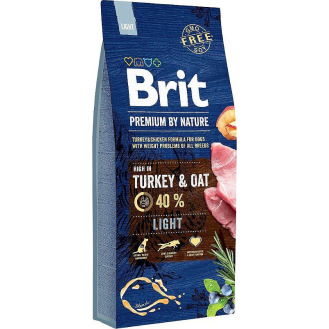 Brit Premium by Nature Adult Light Sucha Karma dla psa op. 15kg