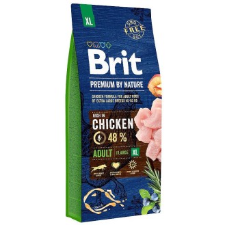 Brit Premium by Nature Adult Extra Large Sucha Karma dla psa op. 2x15kg MEGA-PAK