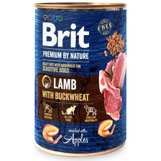 Brit Premium by Nature Lamb with Buckwheat Mokra Karma dla psa op. 400g