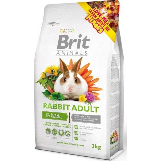 Brit Animals RABBIT ADULT Sucha karma dla dorosłego królika op. 3kg
