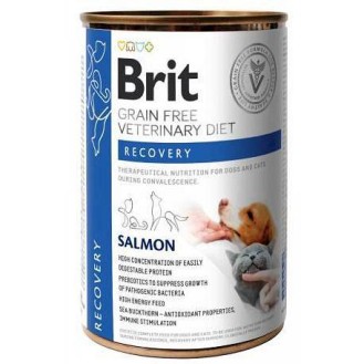 Brit Veterinary Diet Recovery Salmon Mokra Karma dla psa i kota op. 400g