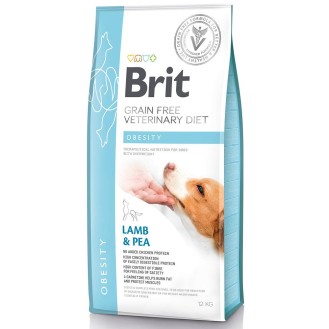 Brit Veterinary Diet Obesity Lamb&Pea Sucha Karma dla psa op. 12kg