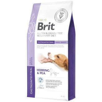 Brit Veterinary Diet Gastrointestinal SMALL Herring&Pea Sucha Karma dla psa op. 6kg