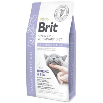 Brit Veterinary Diet Gastrointestinal Herring&Pea Sucha Karma dla kota op. 5kg