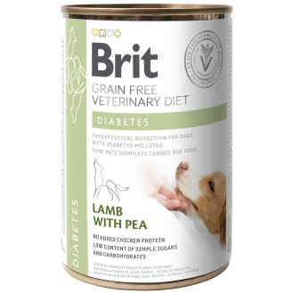 Brit Veterinary Diet Diabetes Lamb&Pea Mokra Karma dla psa op. 400g