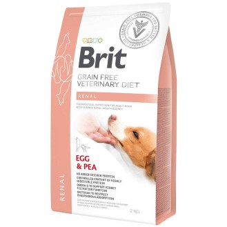 Brit Veterinary Diet Renal Egg&Pea Sucha Karma dla psa op. 2kg