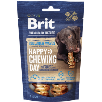 Brit Premium Happy Chewing Day Collagen Waves Przysmak dla psa op. 2szt.