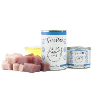 Gussto Fresh Turkey&Tuna Mokra Karma dla kota op. 200g