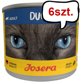 Josera Adult Duck Mokra Karma dla kotów op. 200g Pakiet 6 szt.