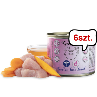 Gussto Vet Gastro Mokra Karma dla kota op. 200g Pakiet 6szt.