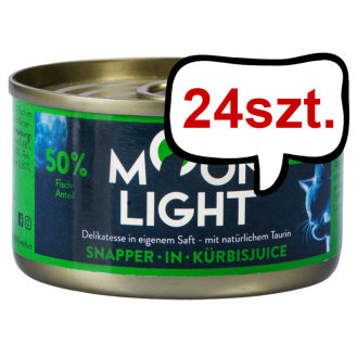 Moonlight Dinner nr 9 Lucjan, dynia Mokra Karma dla kota op. 80g Pakiet 24szt.