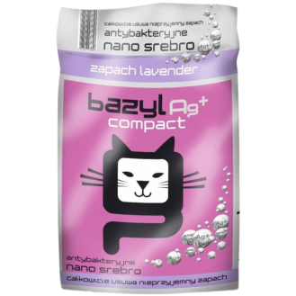 Bazyl Ag+ Compact Lavender Żwirek bentonitowy zapach lawenda dla kota poj. 10l