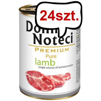 Dolina Noteci Premium Pure Lamb Mokra Karma dla psa op. 400g Pakiet 24szt.